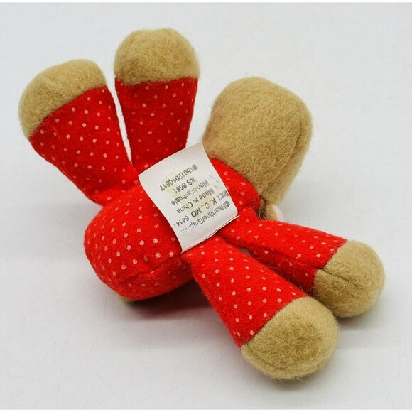 Heartline Ramona Reindeer Christmas Plush 3 inch Small Stuffed Animal - Picture 6 of 8